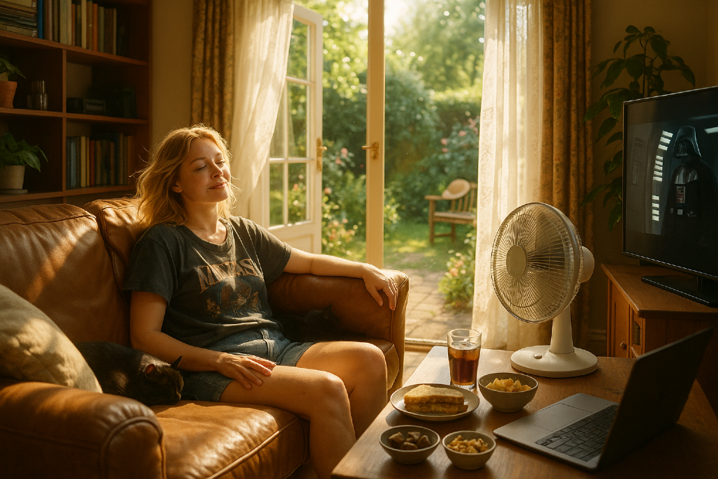 Universe so vast, weather says no, relaxation time ahead,