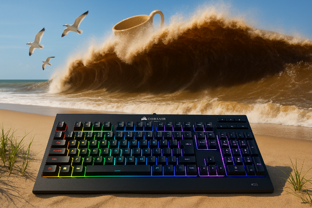 Coffee tsunami, Destroying keyboards, Wrong choices await!